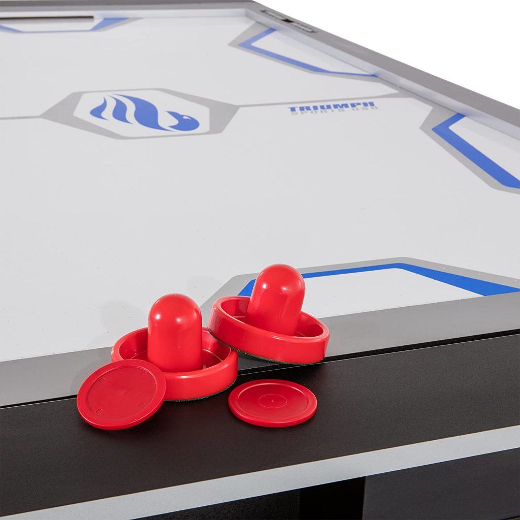 Small Air hockey Pucks vs. Large Air hockey Pucks